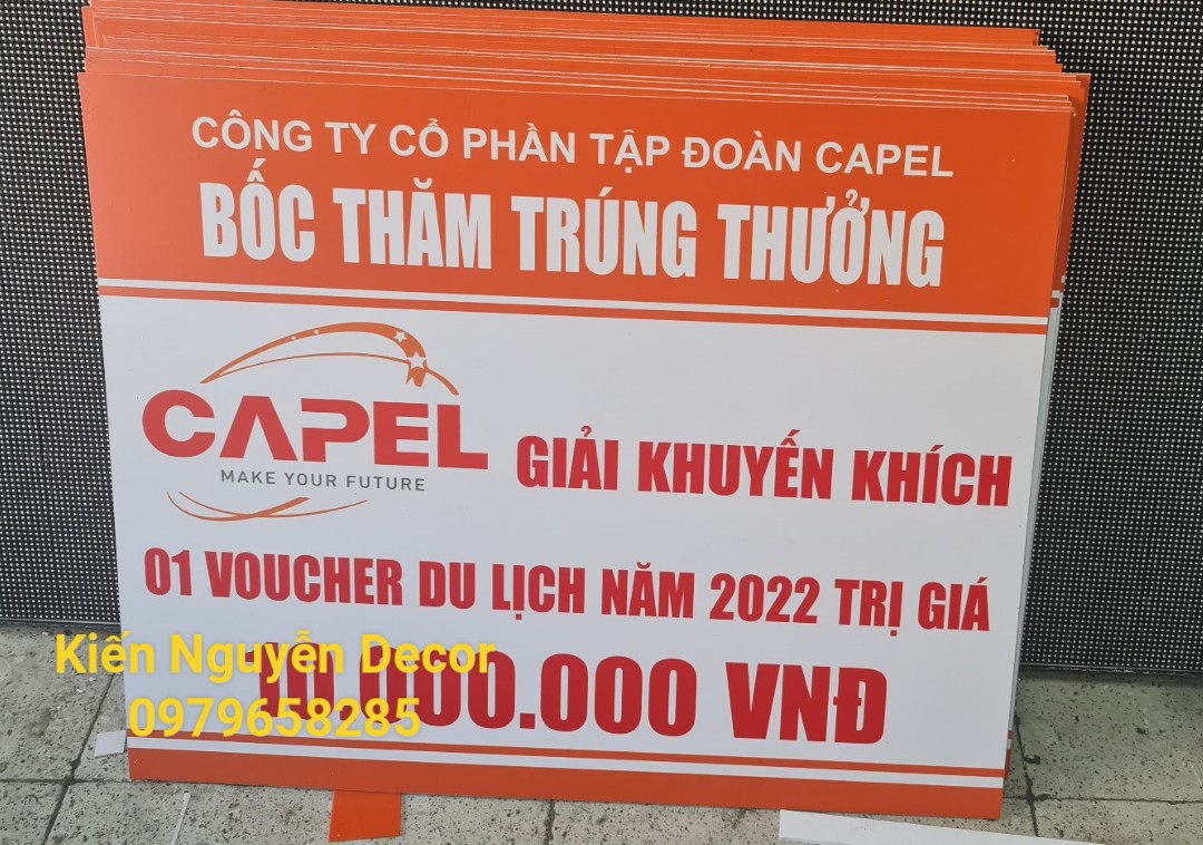 Bảng mô hình Giải Thưởng